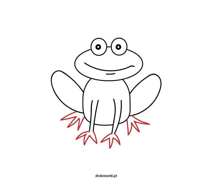 rysunek żabki