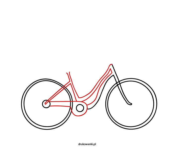 rower jak narysować
