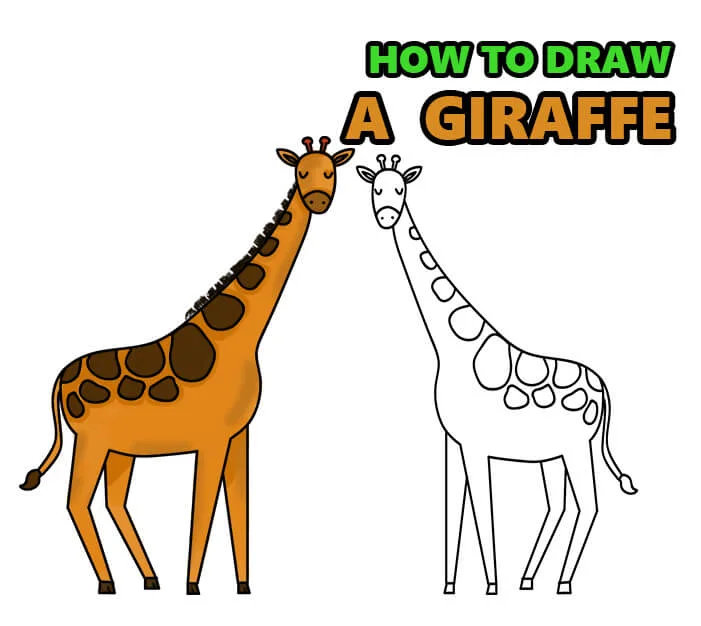 Giraffe hand drawn sketch icon Royalty Free Vector Image-anthinhphatland.vn