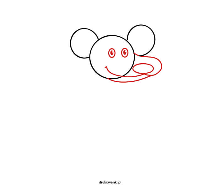 jak narysować mysz